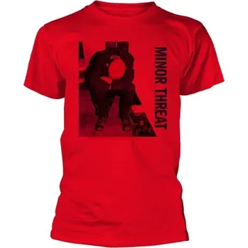 Pánské tričko Minor Threat LP Red M Tričko
