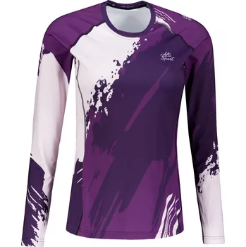 Dámská móda Dámské funkční tričko s dlouhým rukávem premium ALTISPORT VOJ/ALW081TR03 TMAVĚ FIALOVÁ M