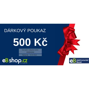 Dárkový potravinový koš On-line dárkový poukaz v hodnotě 500 Kč