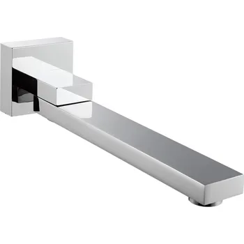 Vodovodní baterie CERANO - Výtoková nástěnná hubice - otočná - 23 cm - hranatá - chrom