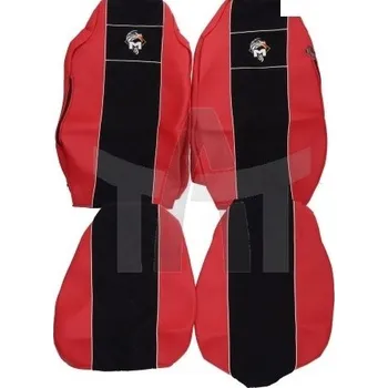 Autopotah Potahy MAN TGA od 2000. TGX TGS od 2007 34/červené/černé