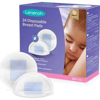 Těhotenské spodní prádlo LANSINOH Vložky jednorázové do podprsenky 24ks