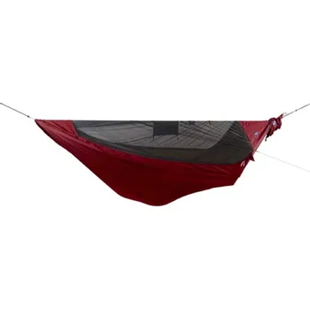 Houpací síť Profesionální houpací síť s moskytiérou TICKET TO THE MOON Pro Hammock Burgundy/Black
