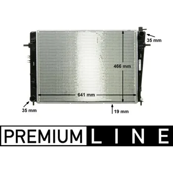 Chladič motoru Chladič, chlazení motoru MAHLE CR 909 000P