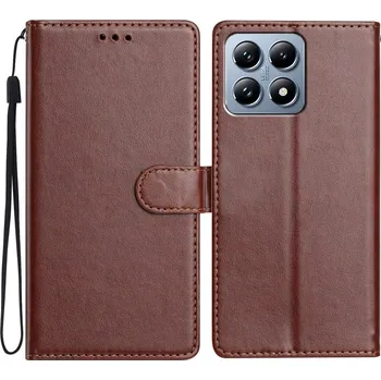 Pouzdro na mobilní telefon Clots knížkové pouzdro na Xiaomi 15T - hnědé