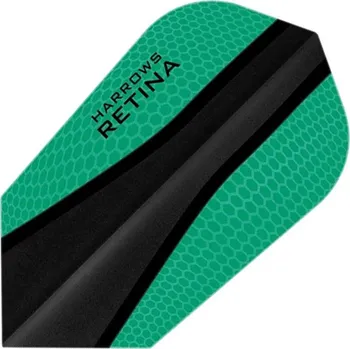 Příslušenství pro šipky Harrows Letky RETINA slim jade/black