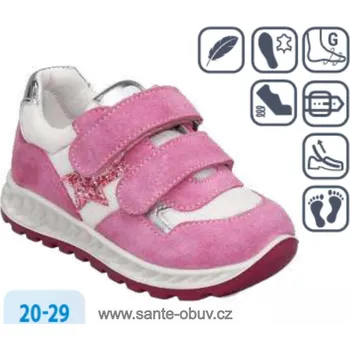 Dámská zdravotní obuv SANTÉ IC/383340 FUXIA vych.obuv vel.23-29, --- - 27