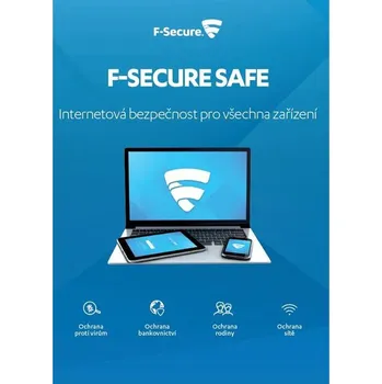 Software Software F-Secure SAFE, 3 zařízení / 6 měsíců