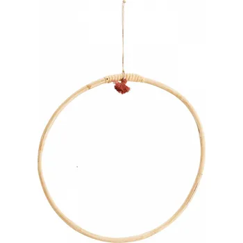 MADAM STOLTZ Závěsný bambusový kruh Bamboo 30 cm