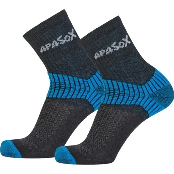 Dámské ponožky APASOX set MISTI modrý Velikost: 35-38