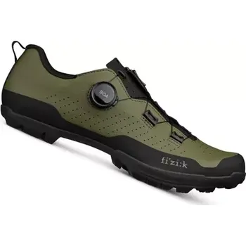 Pánské cyklistické tretry Fizik Tretry FIZIK SHOES TERRA ATLAS ARMY - BLACK velikost 41,5
