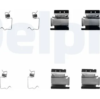 Přislušenství brzdového systému Sada příslušenství, obložení kotoučové brzdy DELPHI LX0313