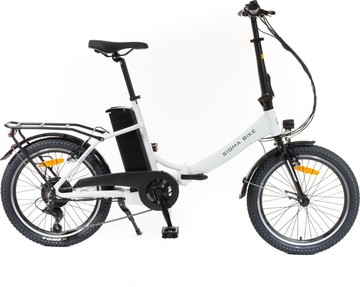 Skládací elektrokolo SIGMA 20" white 13 Ah