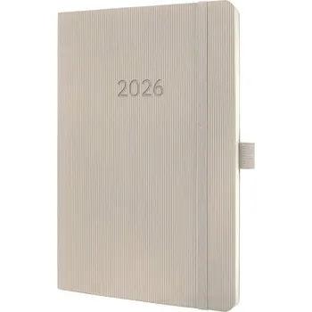 Kalendář Sigel C2630 týdenní kalendář Conceptum 2026 Softcover DIN A5 tmavě šedá (taupe) 1 ks Počet stran: 192