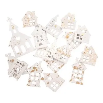 Set školních potřeb Drewniane domki 17szt