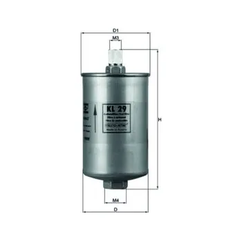 Palivový filtr Palivový filtr KNECHT KL 29