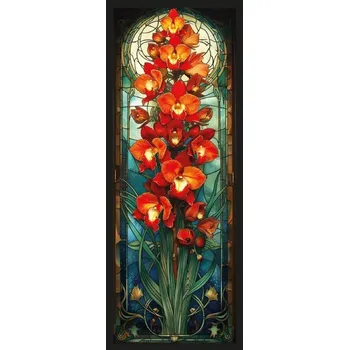 Doplněk ke knize Sběratelská záložka - Květinová vitráž 5