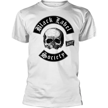 Black Label Society Skull Logo White 2XL Tričko