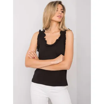 Top RV-TP-6931.07 RUE PARIS Barva: Černá, Velikost: S