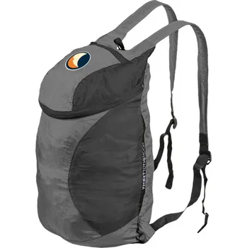turistický batoh Sbalitelný batoh TICKET TO THE MOON Mini Backpack Light Grey / Dark Grey (15L)