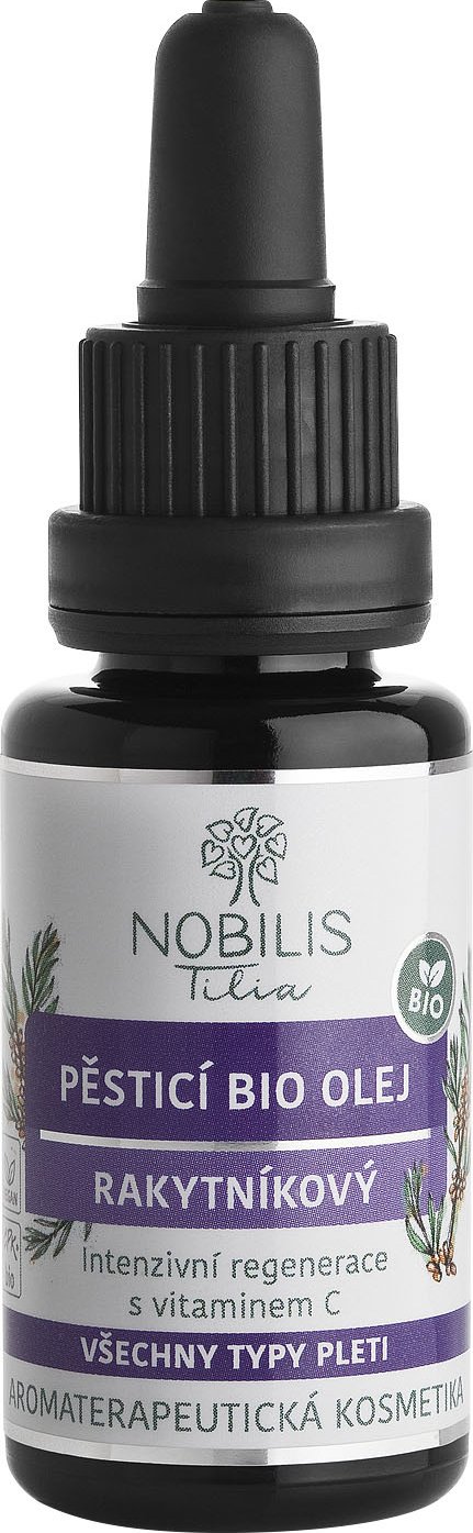 Nobilis Tilia Pěsticí BIO olej rakytníkový 20 ml fialové sklo