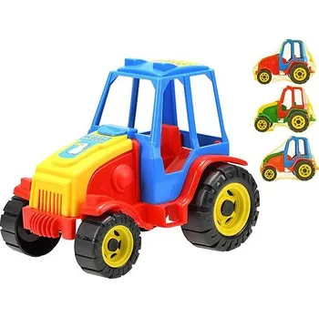 autíčko Mikrotrading Traktor 21 cm, volný chod