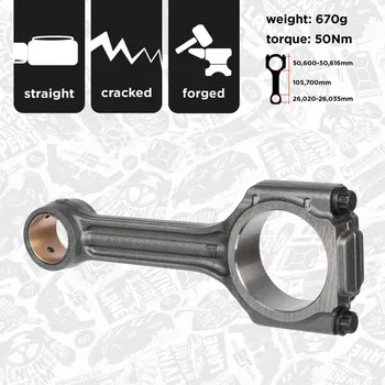 Motor automobilu Ojnice ET ENGINETEAM OM0064