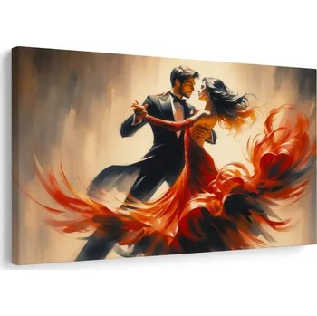Obraz Dovido Obraz tanec v ohnivém objetí