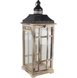 Dřevěná lucerna D6489/B 62 cm