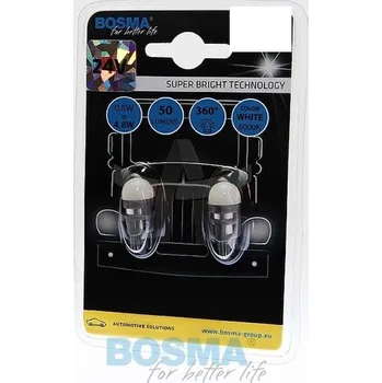 Autožárovka Žárovka 24V LED T10 2xSMD 5630 bílá BOSMA 4076