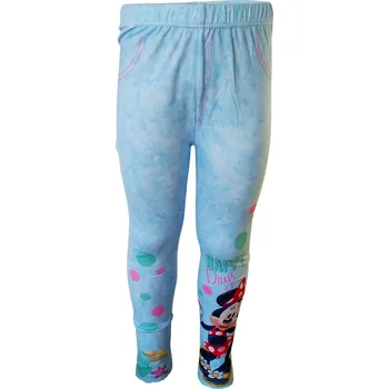 Eplusm Dívčí legíny MINNIE Happy Days modré Barva: Modrá, Velikost: 110