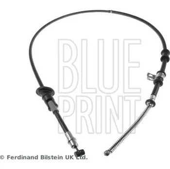 Lanko parkovací brzdy Tažné lanko, parkovací brzda BLUE PRINT ADC446115