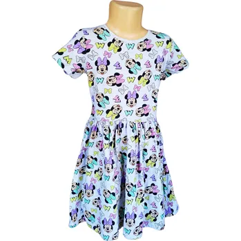 Dívčí šaty Eplusm Šaty MINNIE všude šedé Barva: Šedá, Velikost: 122