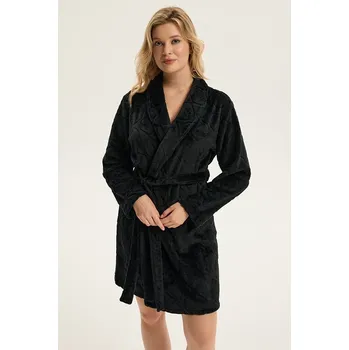 Dámský župan Hebký dámský župan Coco černý S