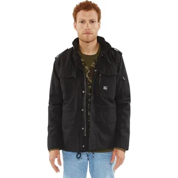 Pánská softshellová bunda Bunda Vintage Cranford černá