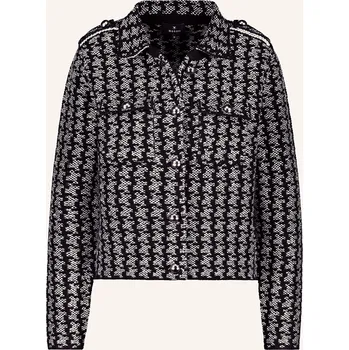 Dámský blejzr Monari Dámská Bunda Hranatého Střihu S Flitry, černá / světle...