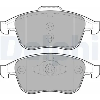 Brzdová destička Sada brzdových destiček, kotoučová brzda DELPHI LP2079