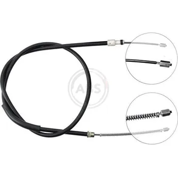 Lanko parkovací brzdy Tažné lanko, parkovací brzda A.B.S. K12187