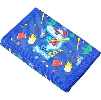 Peněženka wiky Chlapecká peněženka PÁLKAŘ DINO 3D modrá