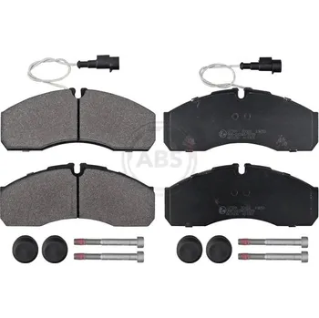 Brzdová destička Sada brzdových destiček, kotoučová brzda A.B.S. 37709