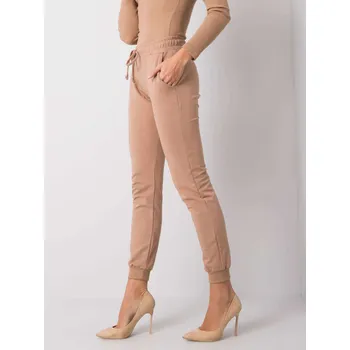 Dámské tepláky RV-DR-5040.02X BASIC FEEL GOOD Barva: Béžová, Velikost: M