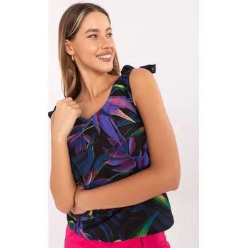 Top WN-TP-1482-1.25 RUE PARIS Barva: Černá, Velikost: M