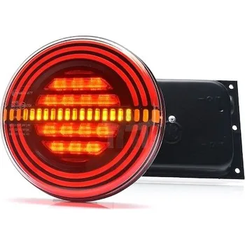 Zadní světlomet Světlo zadní diodové kulaté 24V 3-funkční 1350O24