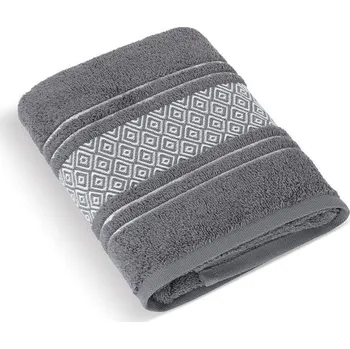 Ručník Ručník Bellatex Froté Mozaika - Ručník 123/044 - 50 x 100 cm - tm. šedá