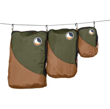 Cestovní taška Sada cestovních organizérů TICKET TO THE MOON Travel Cube Set brown/army green (1xS, 1xM, 1xL)