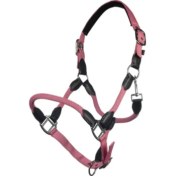 Vybavení pro koně HKM Ohlávka polstrovaná Carlotta HKM, rose FULL