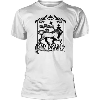 Bad Brains Lion White M Tričko