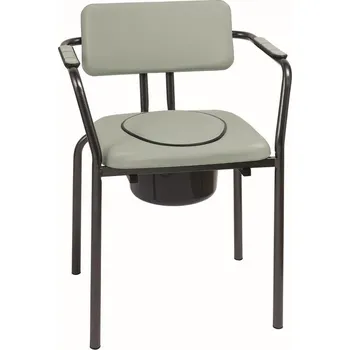 Toaletní křeslo Křeslo toaletní New Club šedé