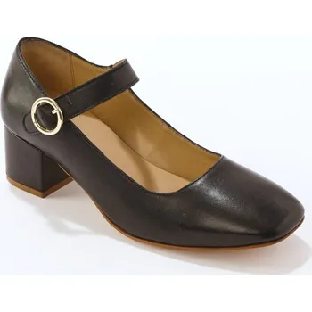 Dámské tričko Polobotky na podpatku černá 40