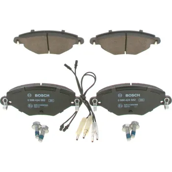Brzdová destička Sada brzdových destiček, kotoučová brzda BOSCH 0 986 424 582